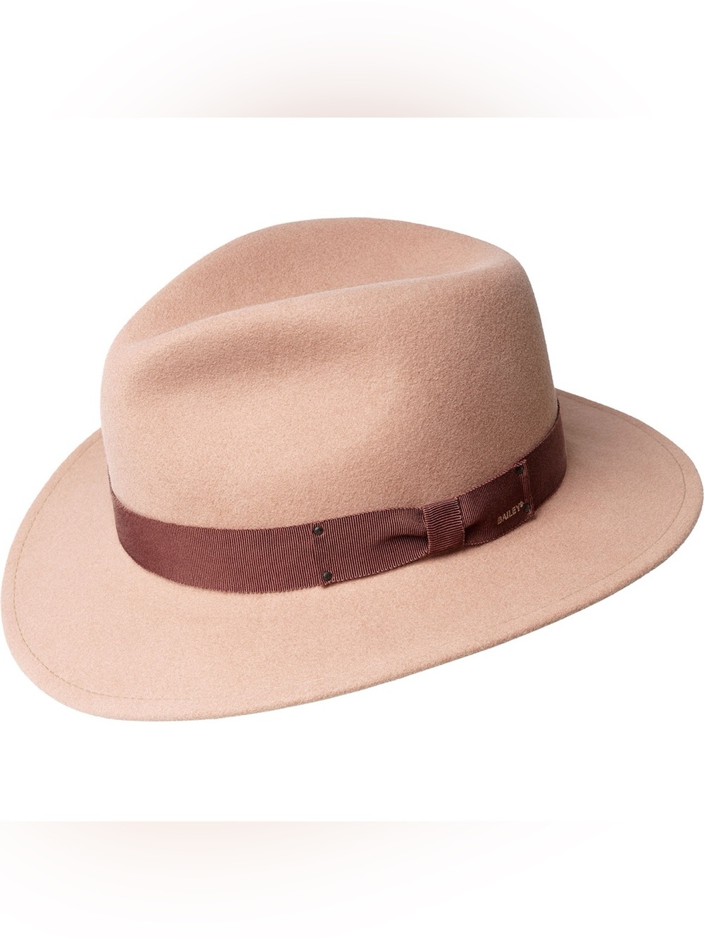 Bailey of Hollywood “Curtis” Wide Brim 100% Wool Fedora Hat